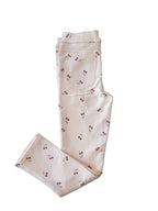 Children's cotton leggings, pink