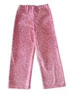Children's cotton pajamas for girls, pink 