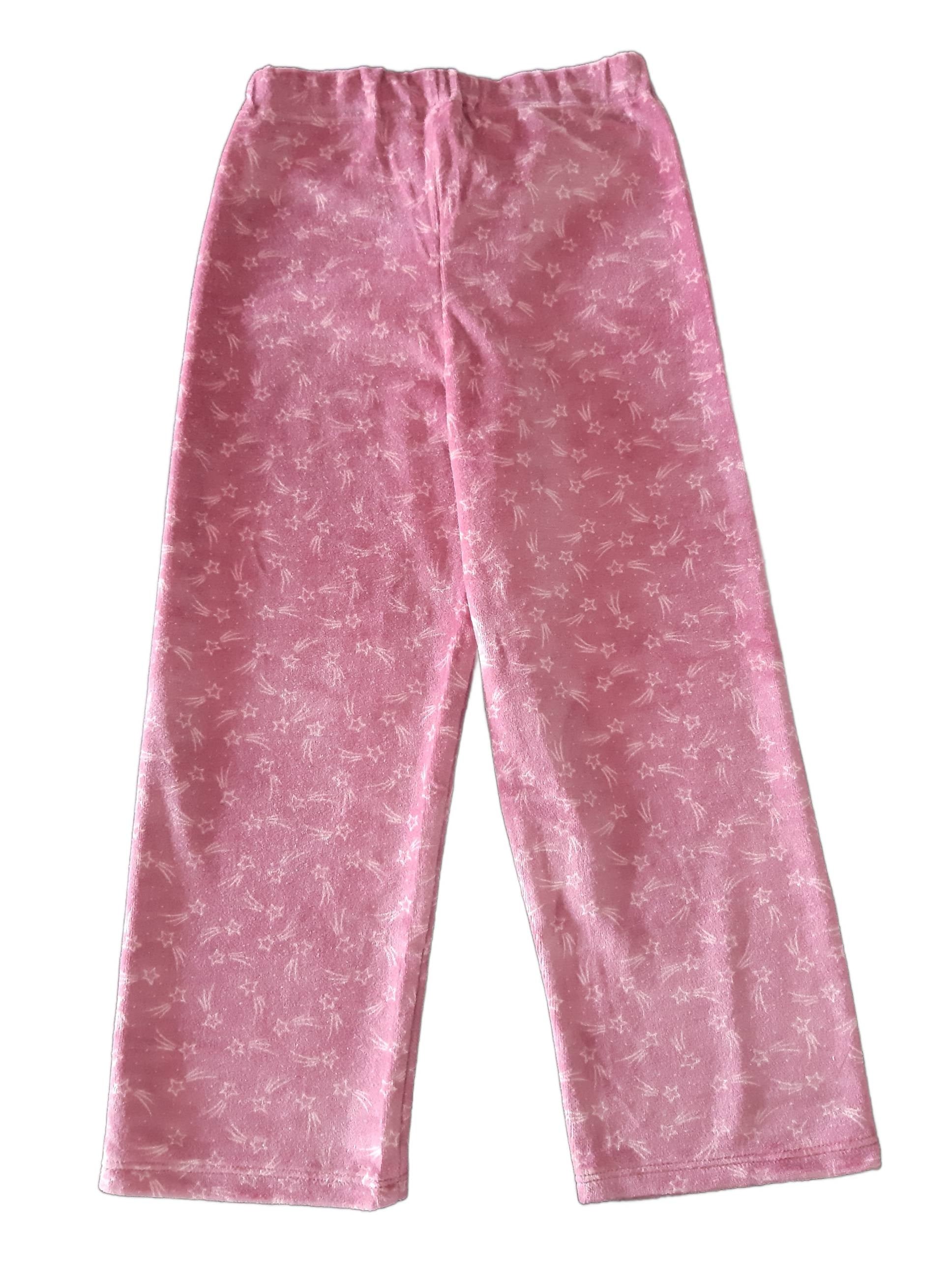 Children's cotton pajamas for girls, pink 