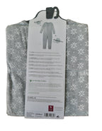 Children's cotton one-piece pajamas, gray