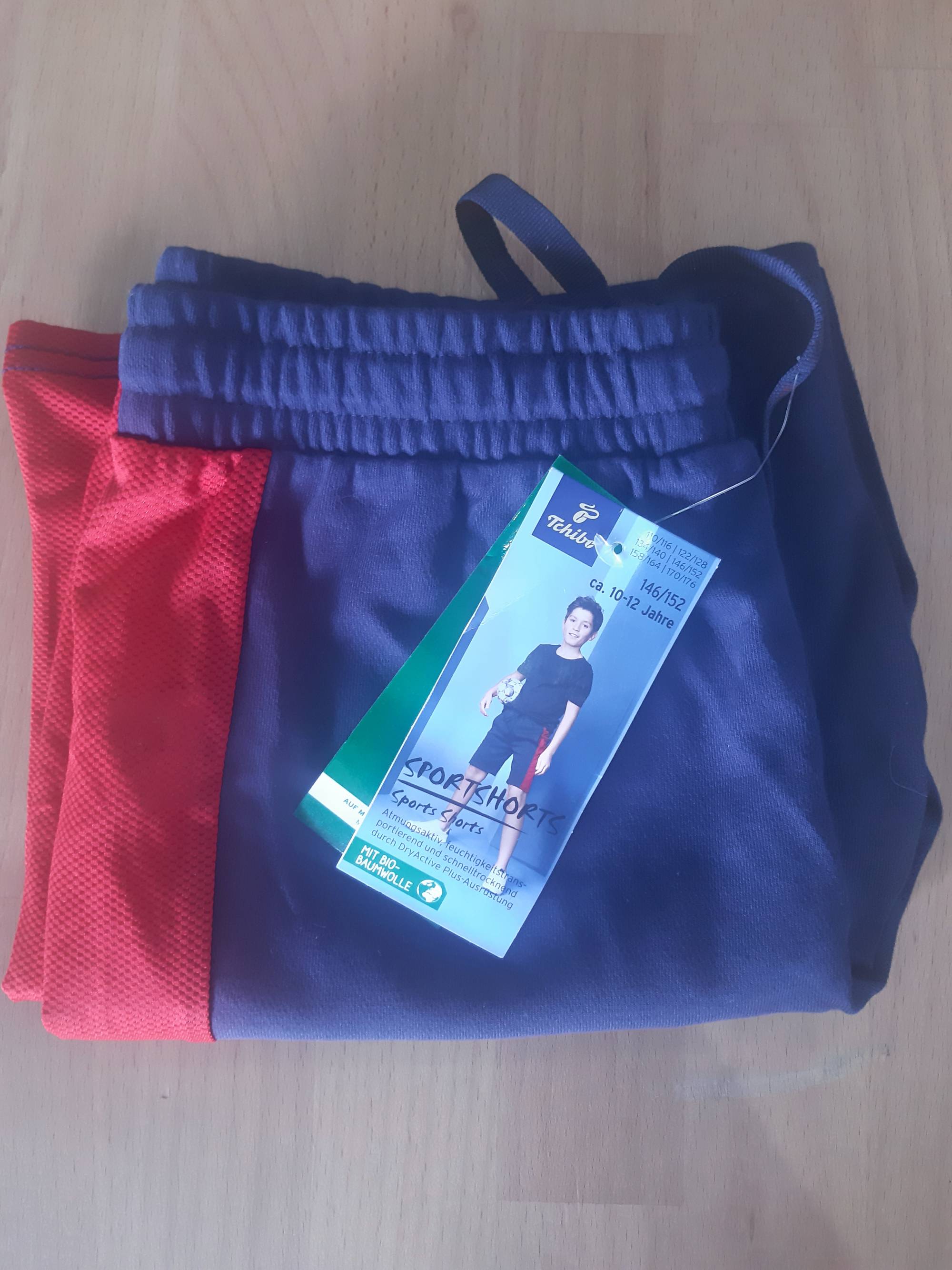 Children's shorts for boys, blue