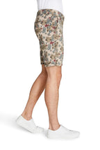Men's shorts in beige with Gardeur print