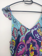 Desigual Women's long dress with floral print