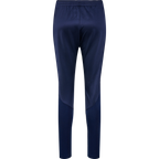 Women's leggings with laces Hummel Action Training Pants, navy blue