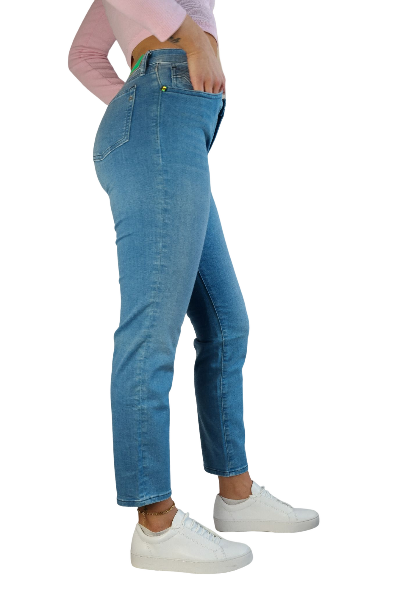 Women's jeans Replay Vivy – light blue, Slim Fit