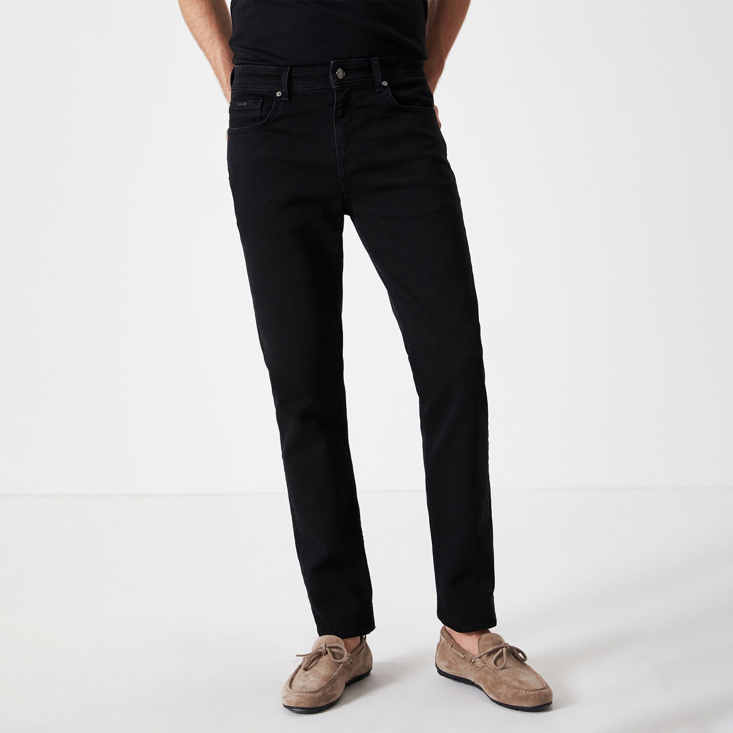 Boris Becker Men's cotton jeans, black