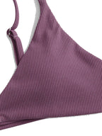 Zaful Two-piece swimsuit with decorative ring