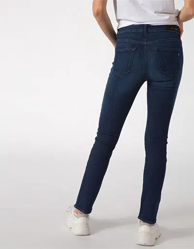Women's jeans Replay Faaby Slim Fit, dark blue