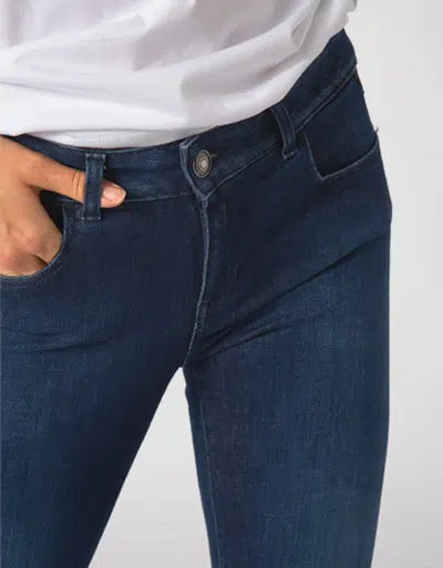 Women's jeans Replay Faaby Slim Fit, dark blue