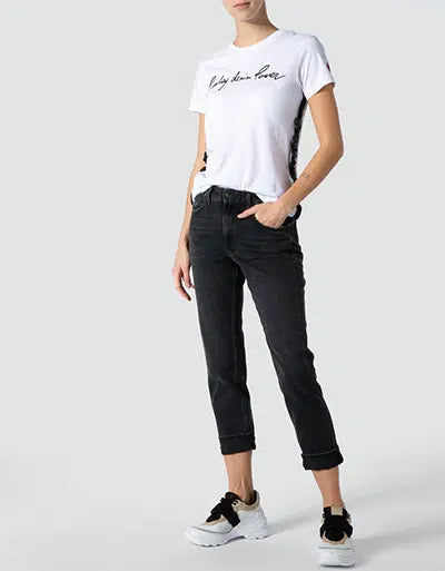 Women's cotton jeans Replay Marty, black