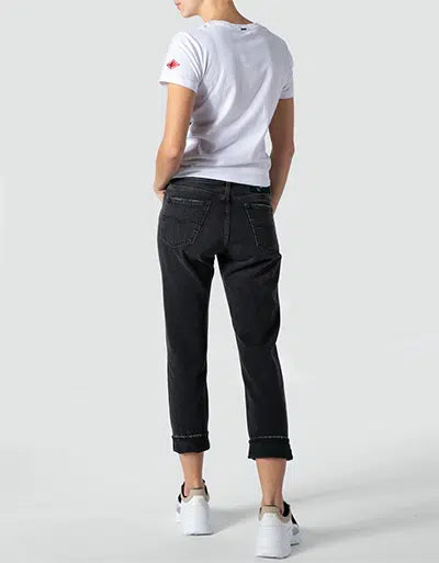 Women's cotton jeans Replay Marty, black