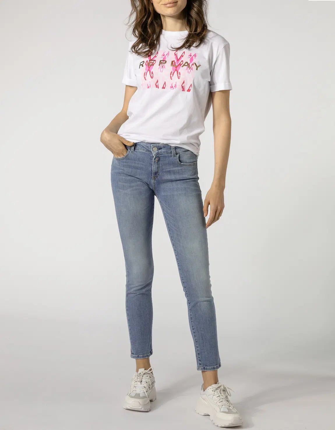 Women's slim jeans Replay Faaby