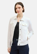 Tom Tailor Women's denim jacket, white
