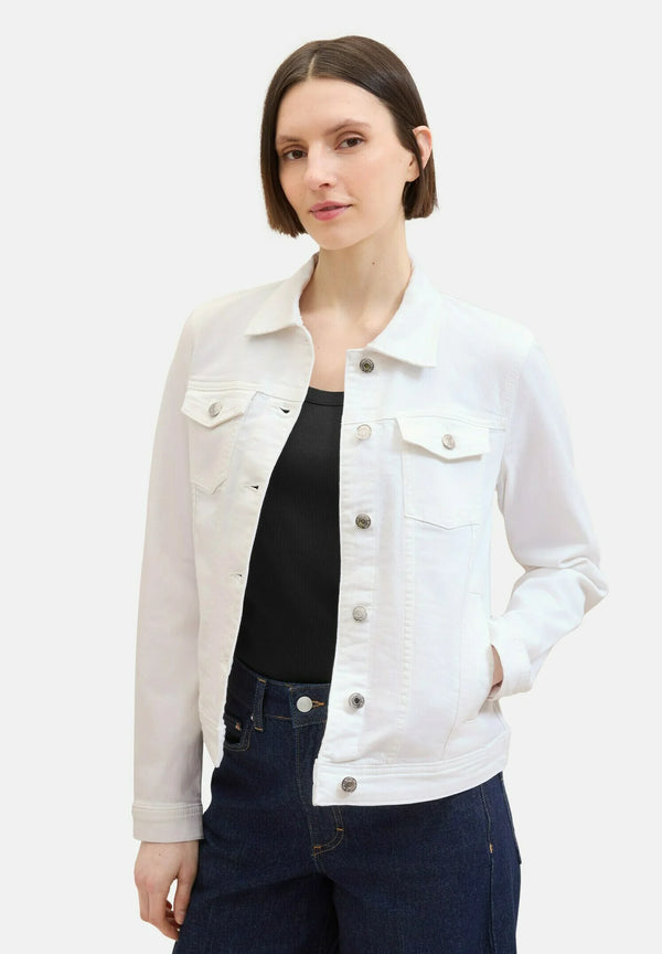 Tom Tailor Women's Denim Jacket, White