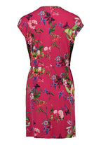 Betty Barclay Women's elegant dress, pink with flowers