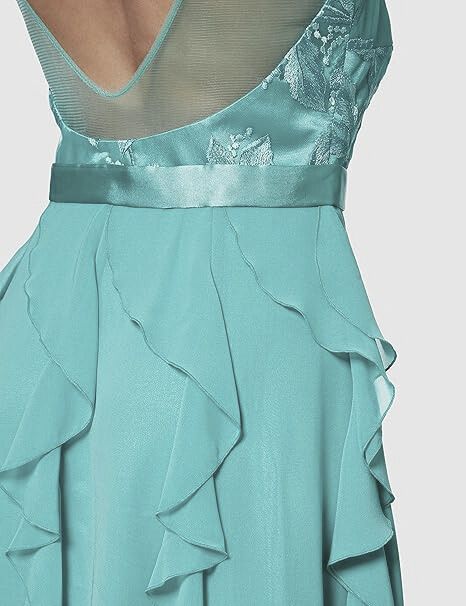 Vera Mont Women's evening dress, turquoise color