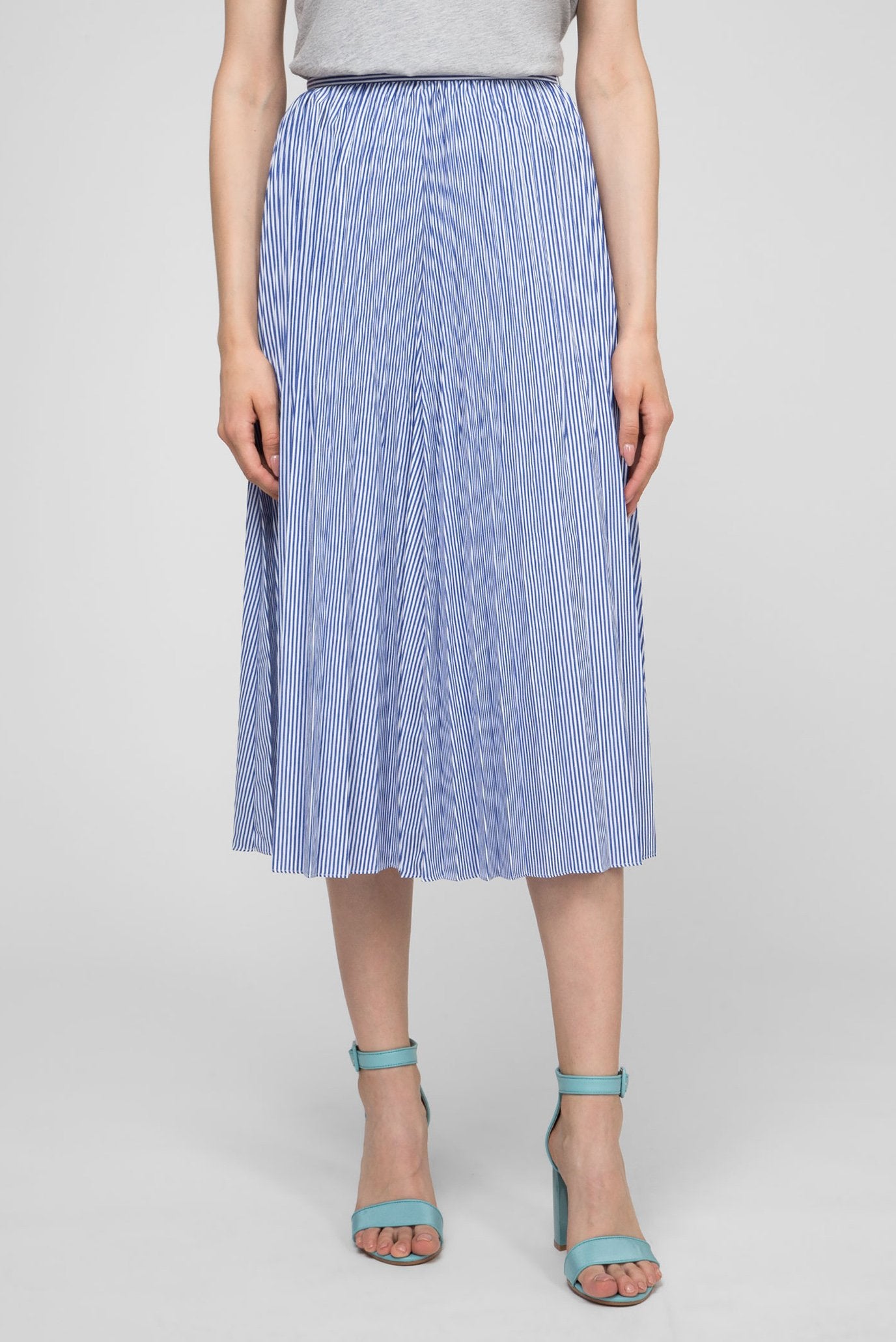 Women's blue pleated skirt Tommy Hilfiger DAISY