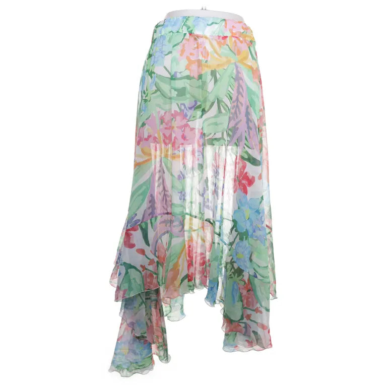 Feraud Paris Women's long flared skirt, multi-colored