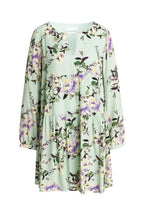 Rich &amp; Royal Women's flared dress, mint floral