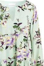 Rich &amp; Royal Women's flared dress, mint floral