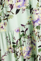 Rich &amp; Royal Women's flared dress, mint floral