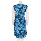Khujo floral summer dress, blue