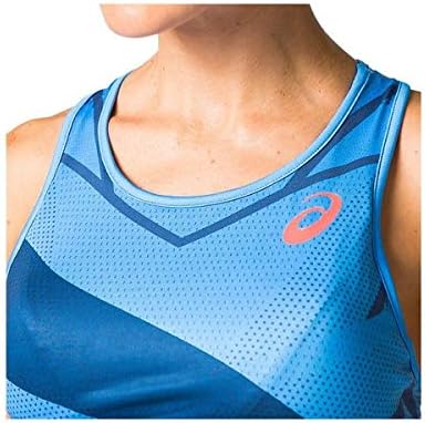 ASICS Track and Field women's sports tank top, blue