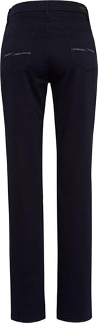 Brax Mary City Sport Premium women's trousers, navy blue