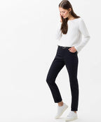Brax Mary City Sport Premium women's trousers, navy blue