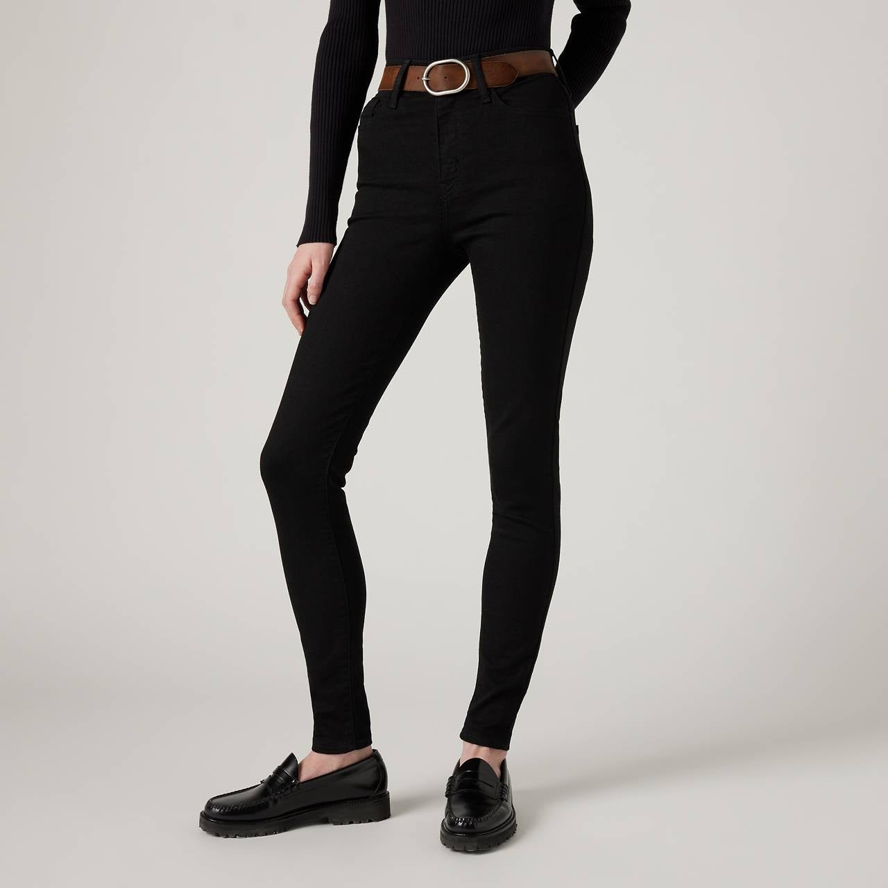 Levi's 720 Women's High Waist Skinny Jeans, Black