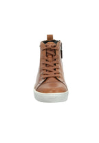 Gerry Weber women's high-top sneakers, cognac