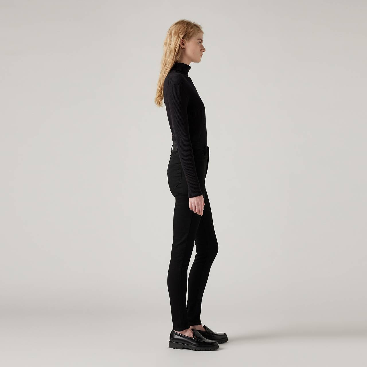 Levi's 720 Women's High Waist Skinny Jeans, Black