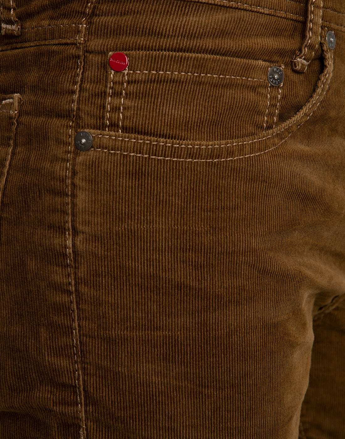Men's velvet jeans MAC, brown