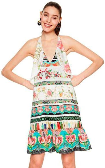 Desigual Women's summer short dress, multi-colored