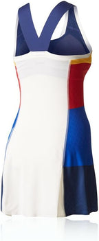 Adidas Women's New York sports dress, white/multicolored