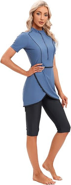 Women's sports suit for swimming, jogging, surfing 
