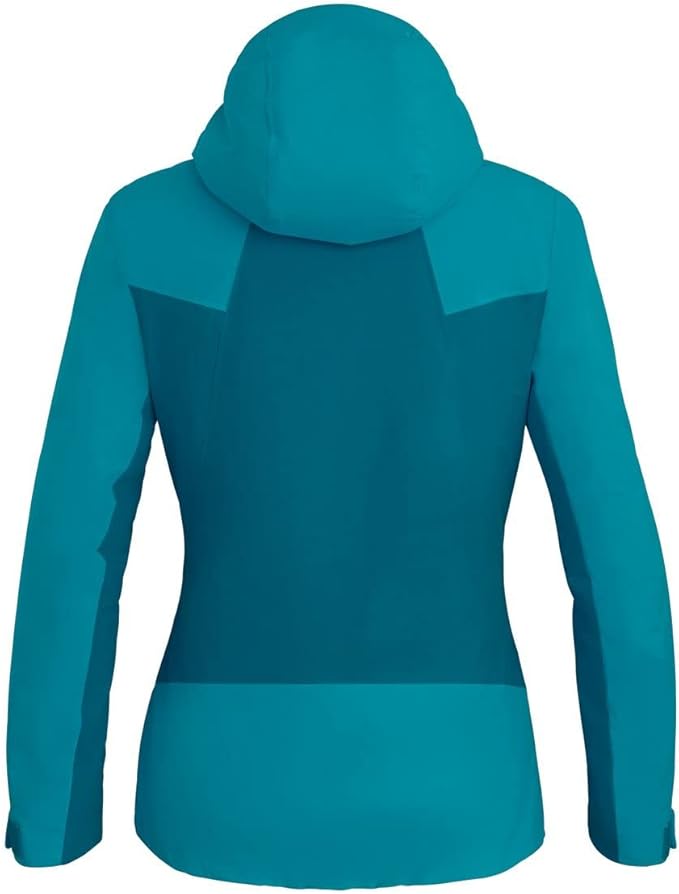 SALEWA Women's Primaloft sports windproof jacket, turquoise-green