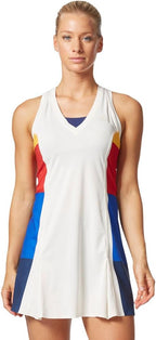 Adidas Women's New York sports dress, white/multicolored