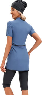 Women's sports suit for swimming, jogging, surfing 