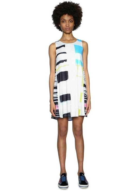 Desigual Women's summer short dress, multi-colored