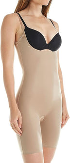 Дамско оформящо боди SPANX Two-Timing с отворен бюст, бежово