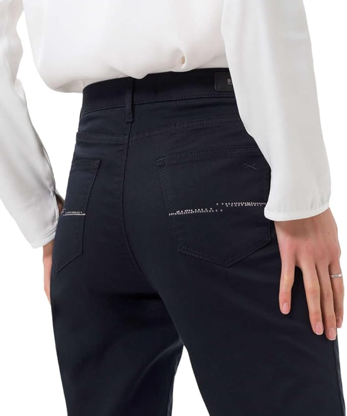 Brax Mary City Sport Premium women's trousers, navy blue
