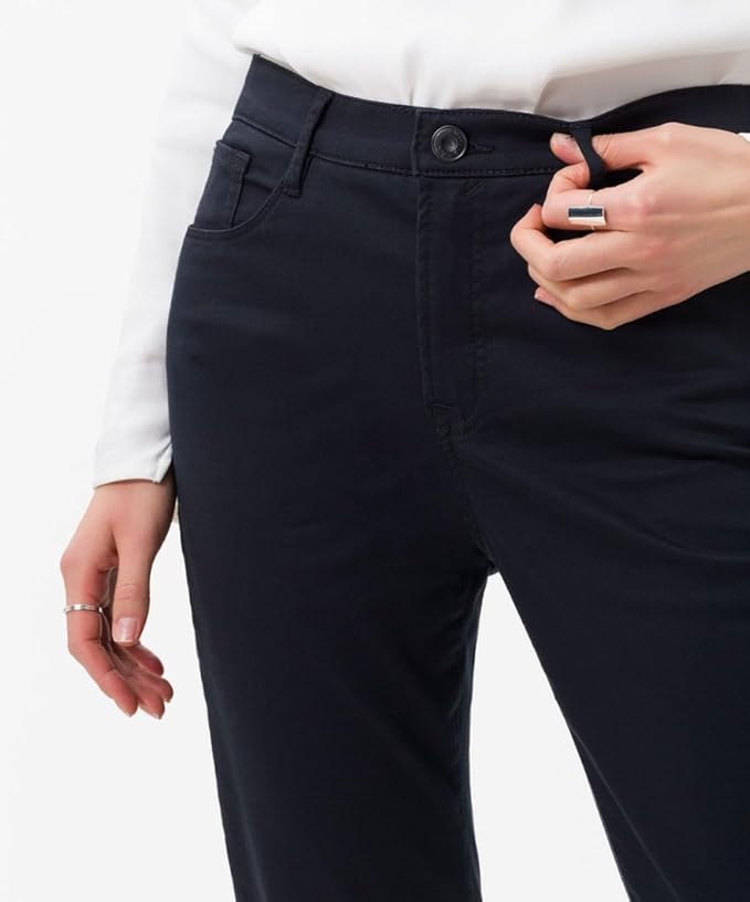 Brax Mary City Sport Premium women's trousers, navy blue