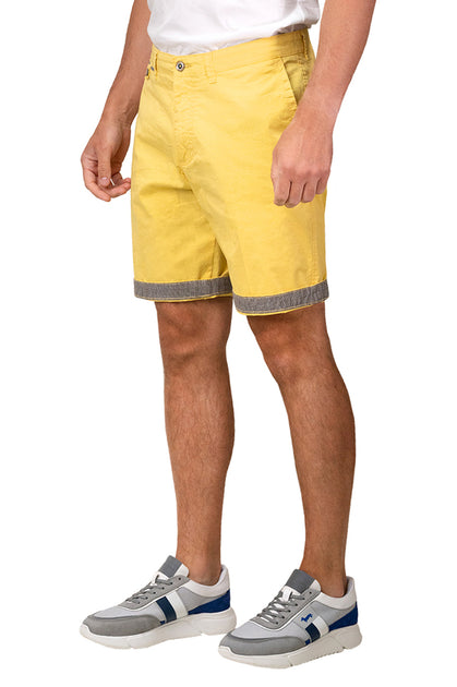 Men's Bugatti shorts, yellow