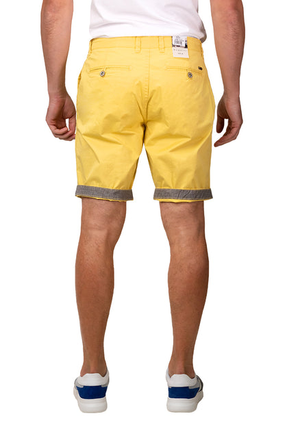 Men's Bugatti shorts, yellow