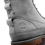 Men's genuine leather boots Timberland, gray