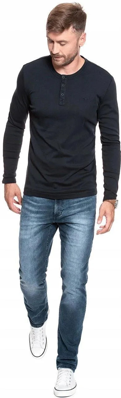 Men's long-sleeved shirt Mustang Anton Henley