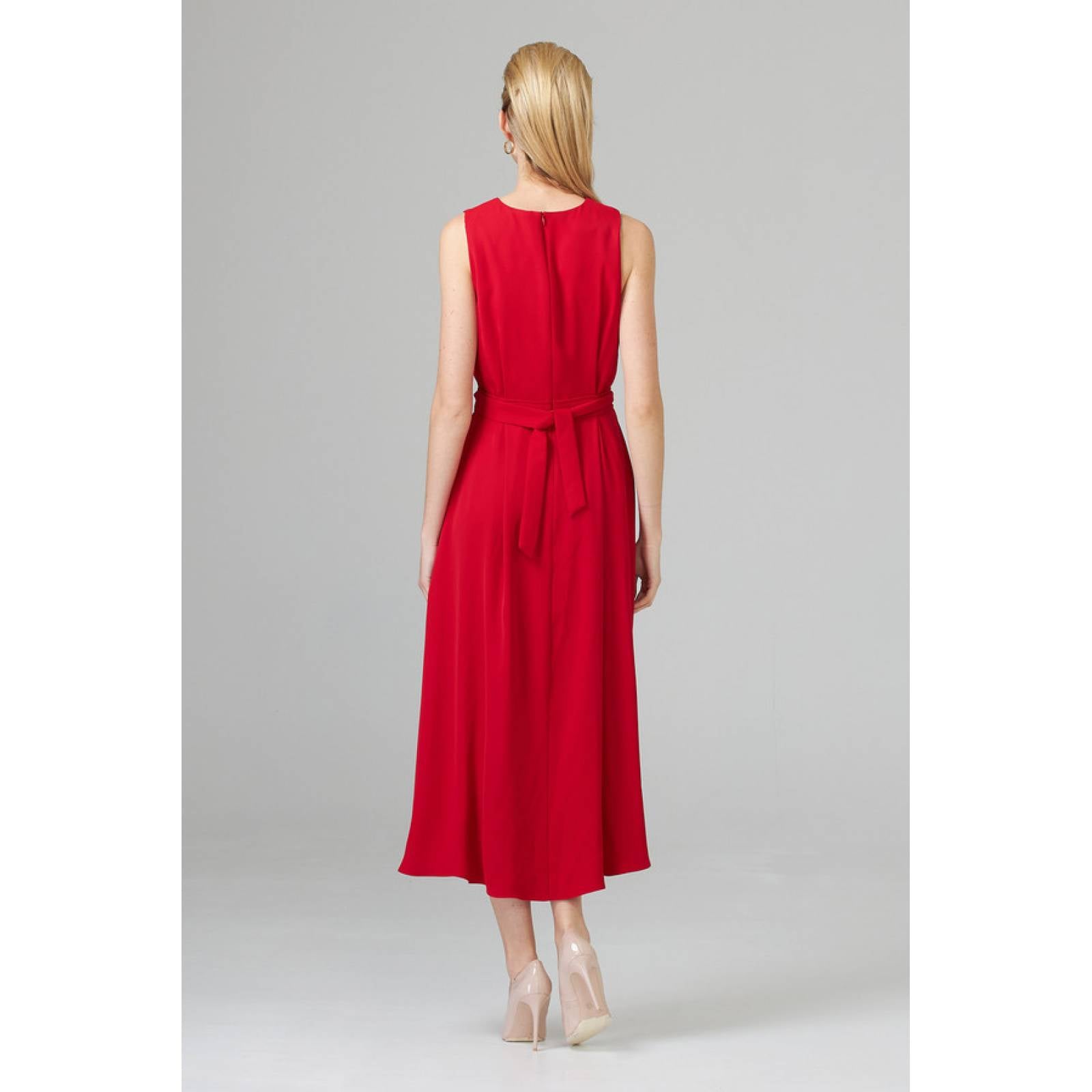 JOSEPH RIBKOFF Asymmetrical dress, red