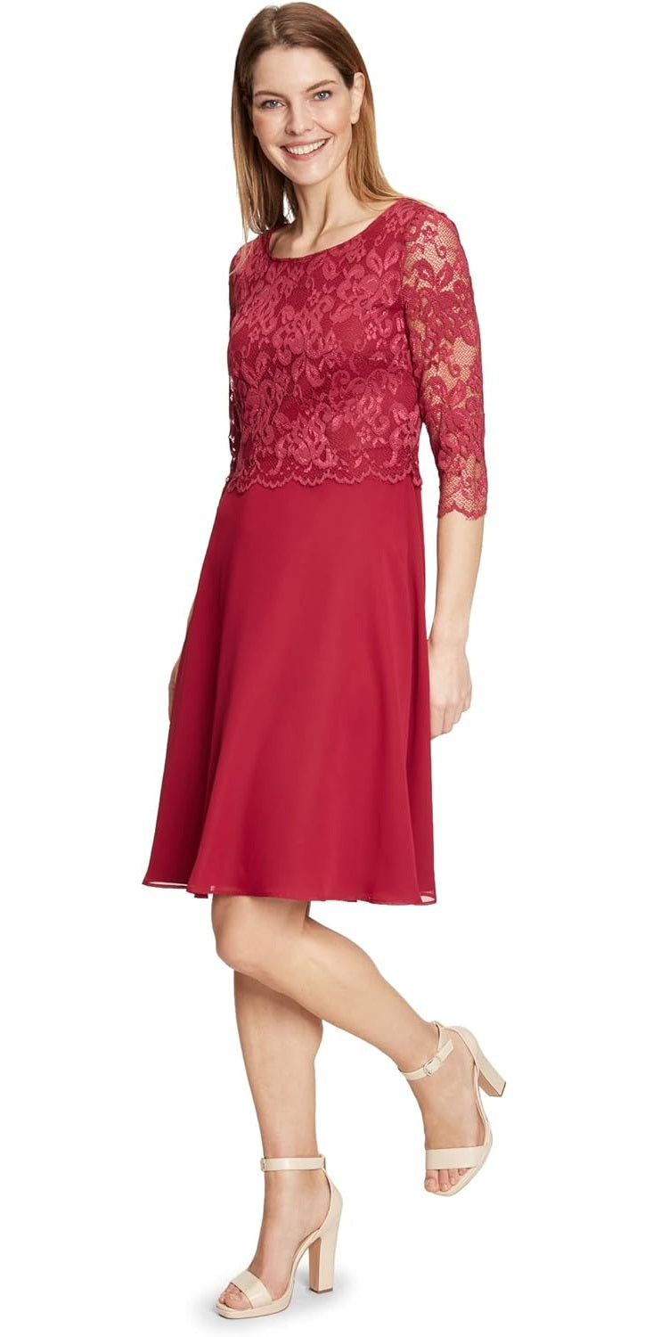 Vera Mont Women's evening dress, red