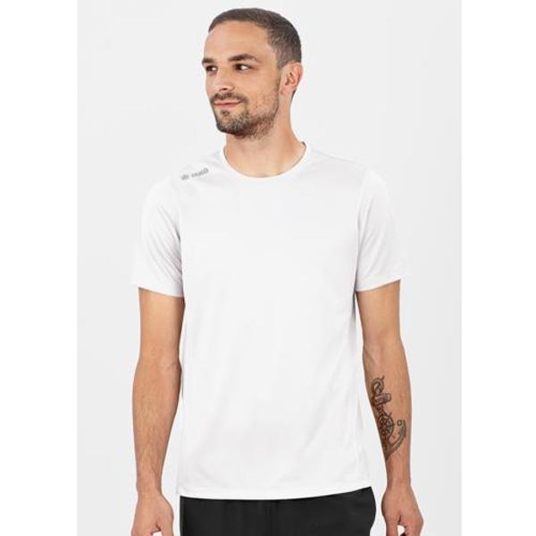 Jako Men's Run 2.0 sports t-shirt, white